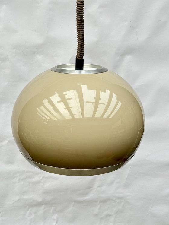 Image 1 of Dijkstra Space Age Mushroom Pendant Lamp 1970s Dutch Design