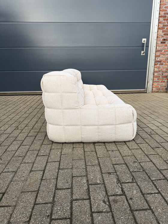 Image 1 of Ligne Roset Kashima 3 posti, 2x2 posti, 1 posto in velluto a coste beige 10/10