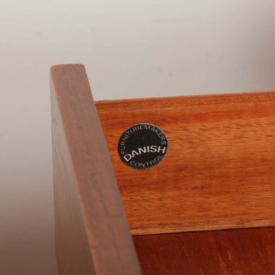 Image 1 of Credenza scandinava in teak, modello FA 66, di Ib Kofod-Larsen, 1960