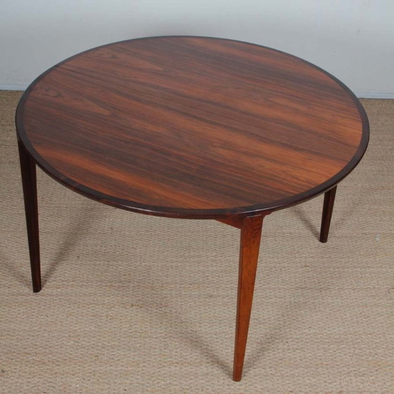 Image 1 of Scandinavian dining table by Henry Rosengren Hansen, 1960