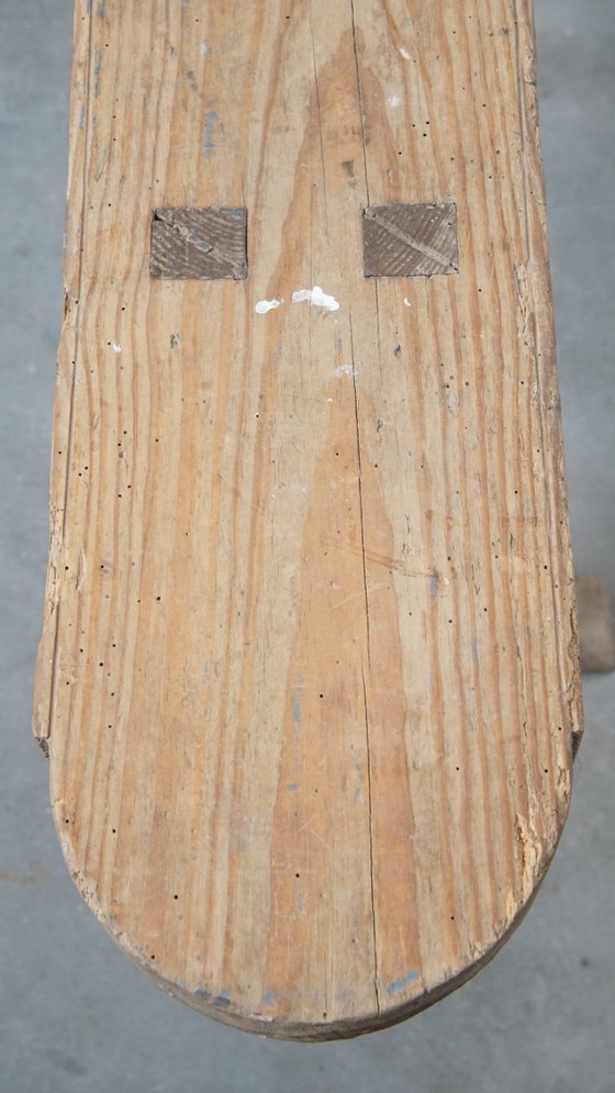 Image 1 of Antique French bench for the dining table or for behind the sofa