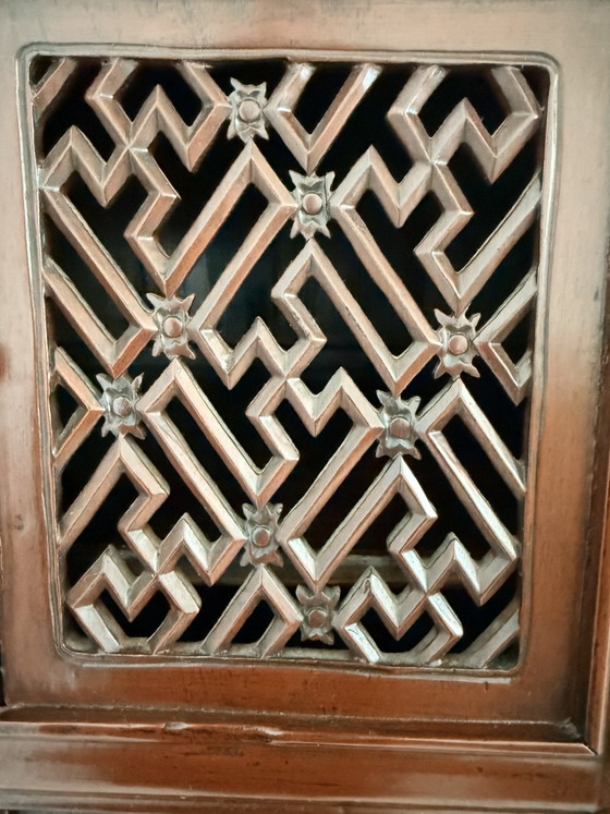 Castello vintage asiatico – Mobili contenitori, Metal, Wood (photo 3 of 9)
