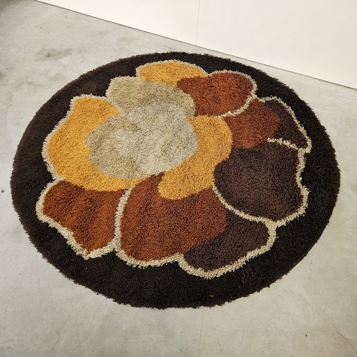 Alfombra redonda vintage Desso