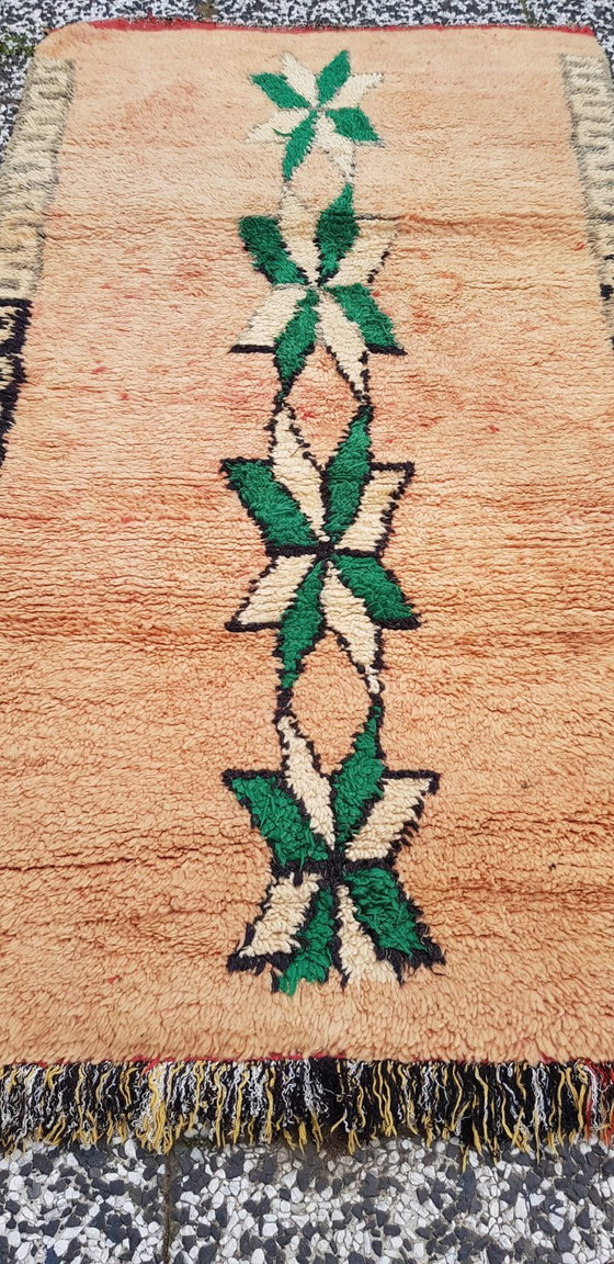 Image 1 of Alfombra bereber de lana anudada a mano, 176 x 100 cm