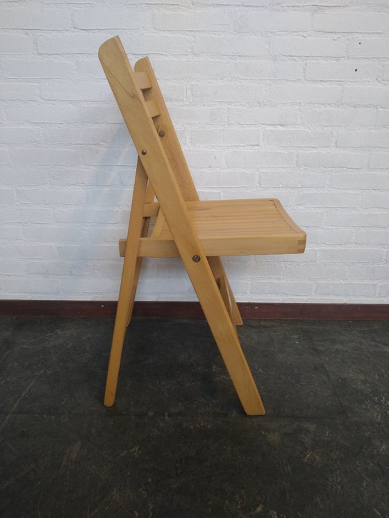 Image 1 of 4x sedie pieghevoli CTC in legno di faggio
