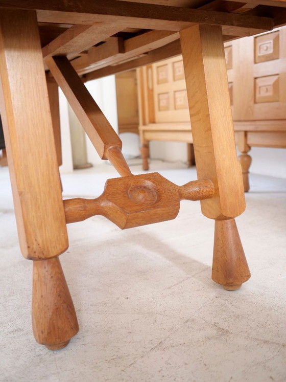 Image 1 of Tavolo allungabile in legno da 328 cm di Guillerme et Chambron