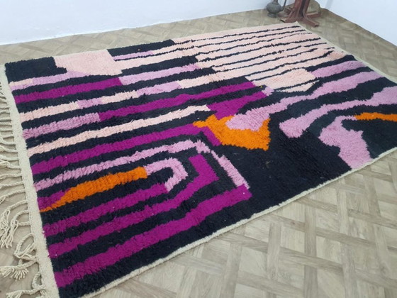 Image 1 of Tapis berbère en laine authentique 300cmx150cm