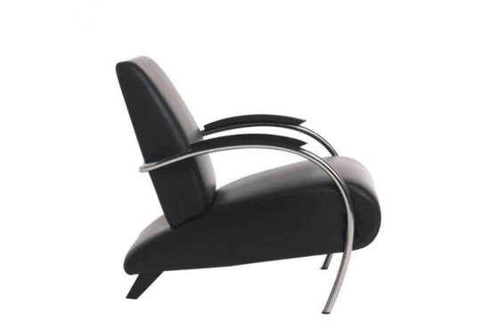 Image 1 of Gelderland armchair 5470, exclusive Machucado leather, excellent condition with certificate