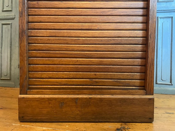 Image 1 of Armoire à volet roulant, classeur, meuble à musique, français