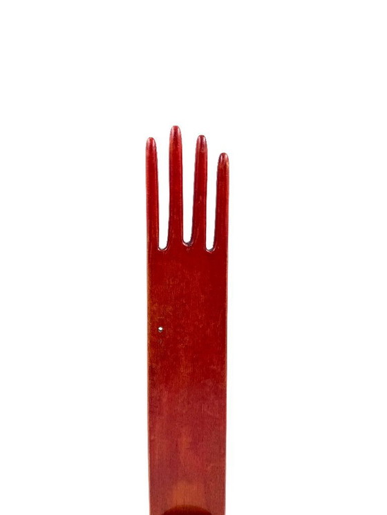 Image 1 of Présentoir à bijoux en bois rouge, France 1960s