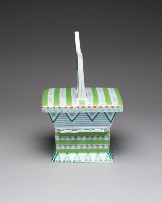 Image 1 of Postmoderne Rosenthal Studio-Line Künstler-Deckelbox Nr. 2 von Laura Fiume, Deutschland