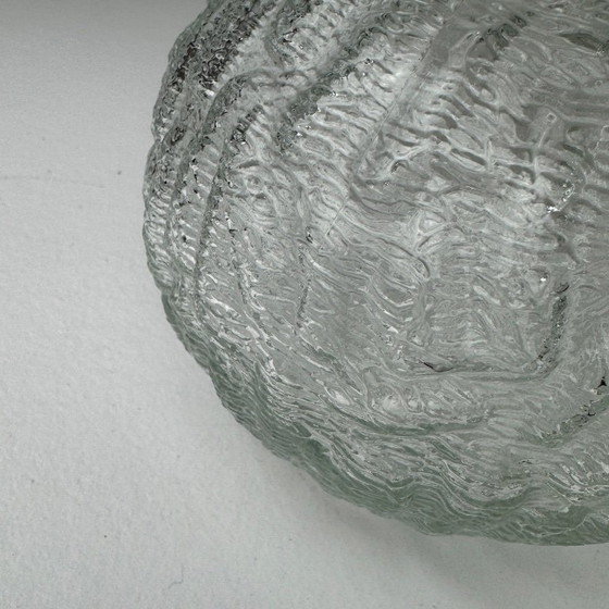 Image 1 of LOTTO DI 3 PENDENTI IN VETRO ROTONDI VINTAGE