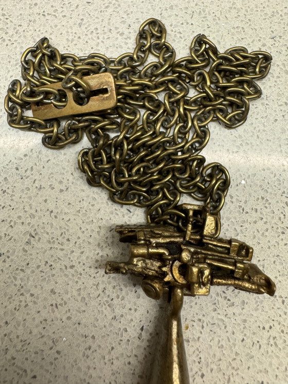 Image 1 of Lapponia Björn Finland, pendant with chain