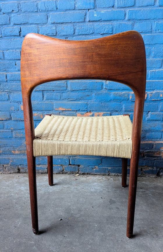 Image 1 of Silla 4x de mediados de siglo - Arne Hovmand Olsen para Mogens Kold