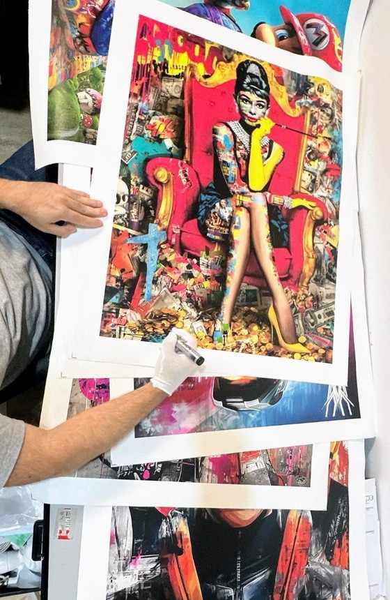 Image 1 of IPR-Grafik – Marilyn Monroe – Künstlerlithografie