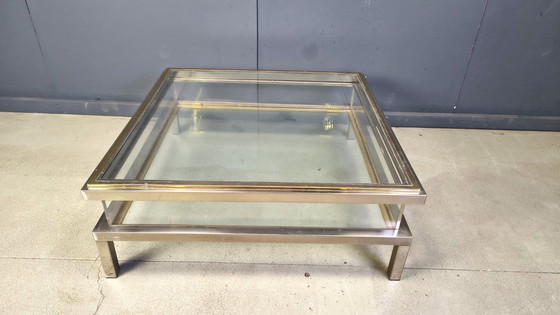 Image 1 of Vintage Sliding Top Coffee , 1970s