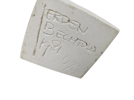 Jeroen Bechtold - Serica - 'Balance' - Vaas met kreukelingen - Eigen studio - 80's – Vazen, Ceramic (photo 4 of 6)