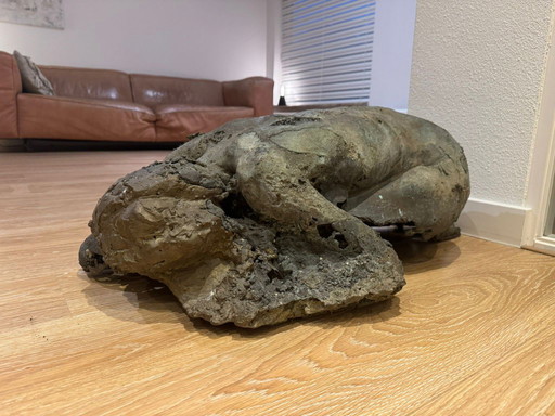 Bronzen beeld van Weesel Bezemer, uniek werk