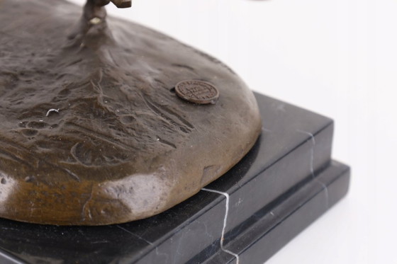 Image 1 of Statua in bronzo della morte del Duca di Clarence