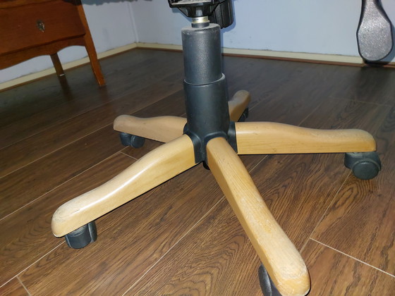 Image 1 of Sedia da scrivania del capitano in legno grezzo