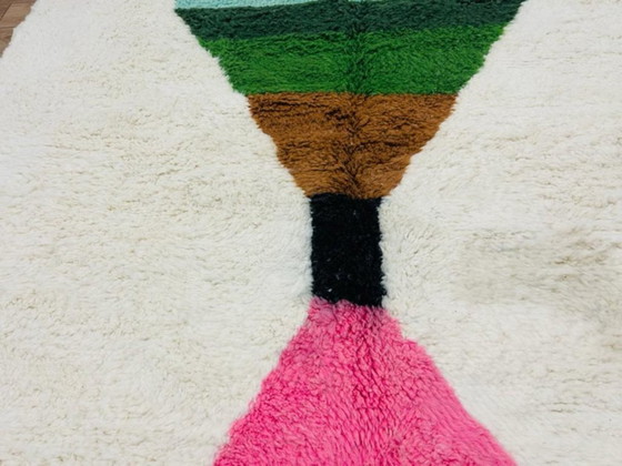 Image 1 of Tapis marocain artisanal en laine 300cmx150cm