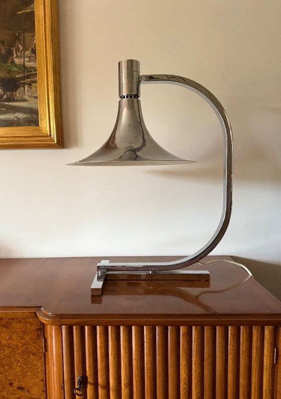 Image 1 of Franco Albini Franca Helg, Mod. AM/AS table lamp, Sirrah Italy 1969