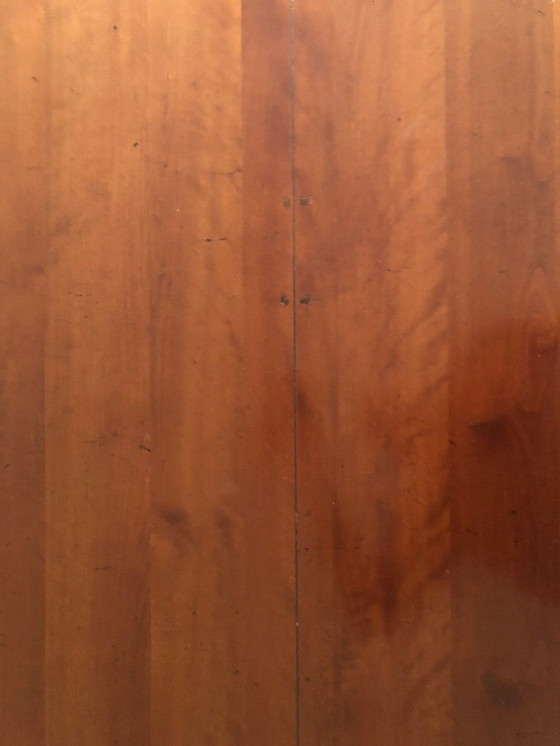 Image 1 of Esstisch aus Kirschholz mit 6 passenden Esszimmerstühlen