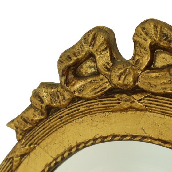 Image 1 of Franse Facetgeslepen Spiegel met Strik