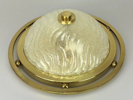 60s 70s lamp Lamp Plafoniere Flush Mount Fischer Leuchten Space Age