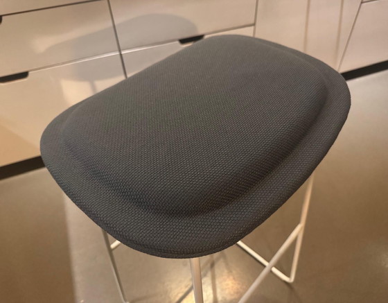 Image 1 of Set of 4 Cappellini High Pad stools (by Jasper Morrison)