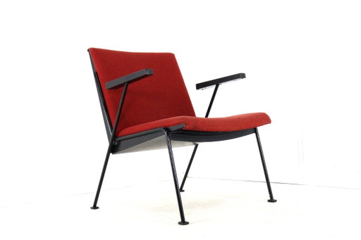 Wim Rietveld para Ahrend de Cirkel Sillón Oase vintage