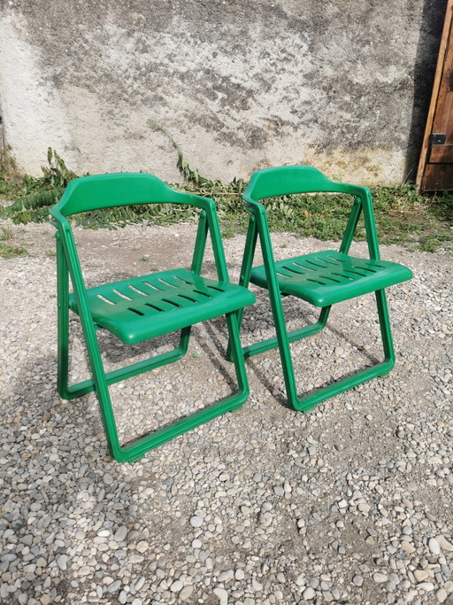 Fanini Fain Vintage Klappstühle – klapstoelen, Plastic (photo 2 of 12)