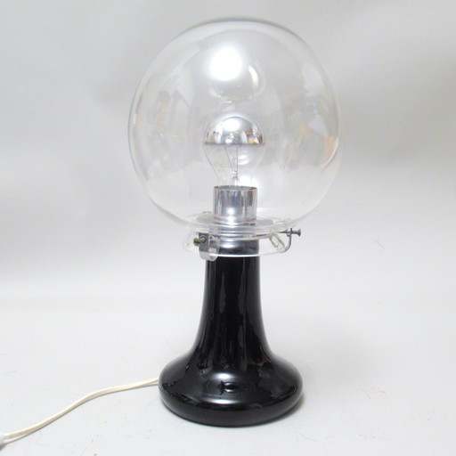 Space Age Lampe Fällander Glas 60er Jahre
