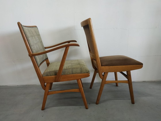 Image 1 of Magnifique ensemble de 2 fauteuils vintage de style scandinave des années 1950/60
