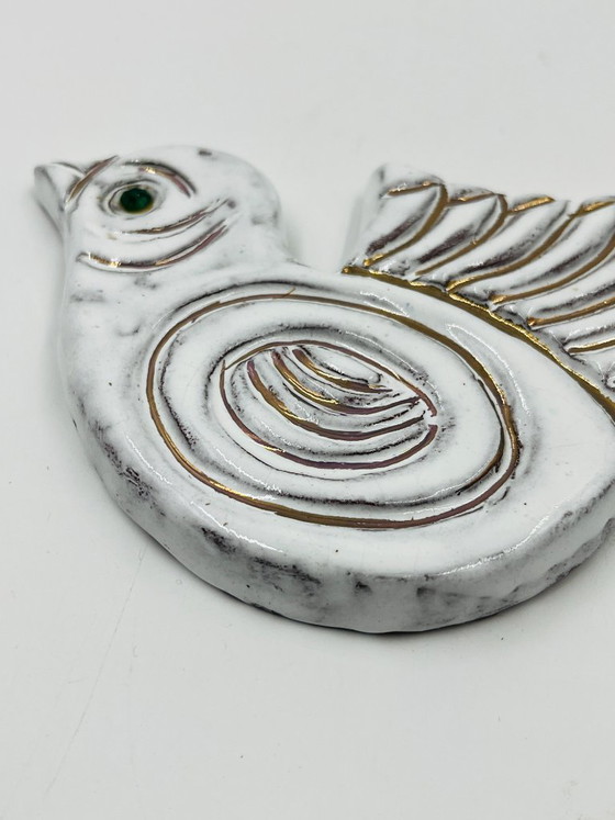 Pájaro de cerámica Monique Detry - Modernista – Decoración de pared, Ceramic (photo 5 of 10)