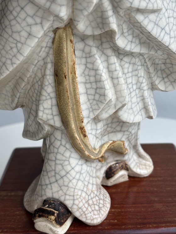 Statuetta vintage in ceramica Shiwan proveniente dalla Cina – Oggetti decorativi, Wood (photo 7 of 13)
