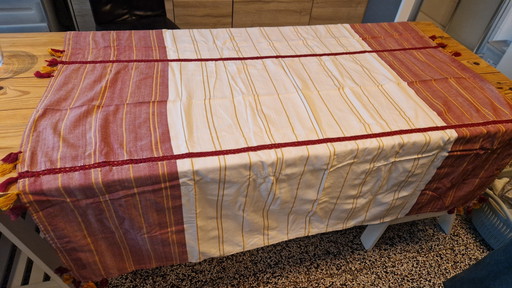 Handgewebte tibetische Tischdecke
