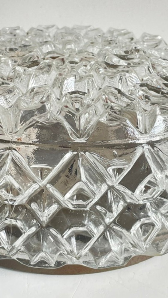 Luxalp N°220 Semi-Crystal Ceiling/Wall Light, 1950s – Glass (photo 12 of 28)