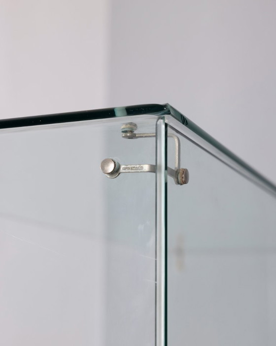 Scaffale espositivo vintage con ruote di Goppion Milano, anni '70 – Vetrine, Glass (photo 17 of 20)