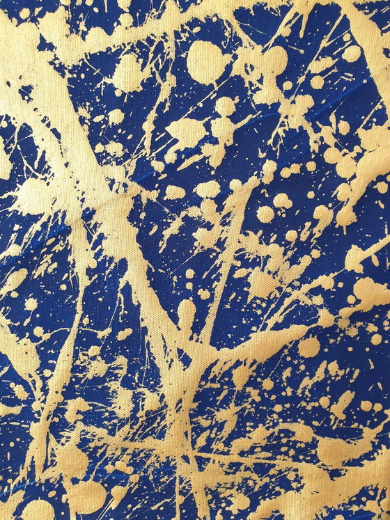 Jürgen Angeler - Golden Star Constellation – Peintures et dessins, Toile (photo 13 of 14)