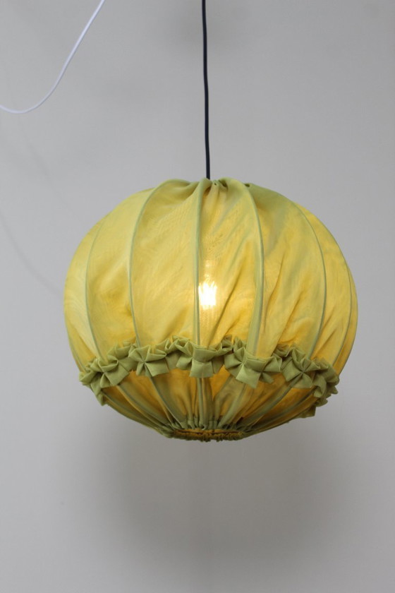 Image 1 of Vintage hanglamp jaren '70 groen