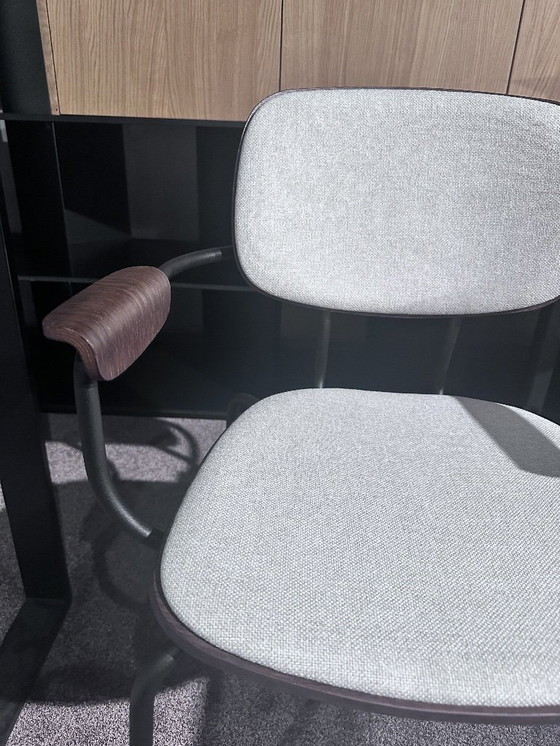 Image 1 of sedia da pranzo vintage marrone