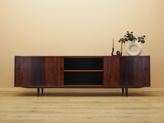 Image 1 of Buffet en palissandre, design danois, années 1960, production : Farsø Møbelfabrik