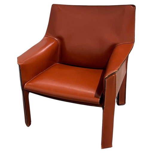 Afra & Tobia Scarpa Artona Sillón de Cuero Maxalto 1980