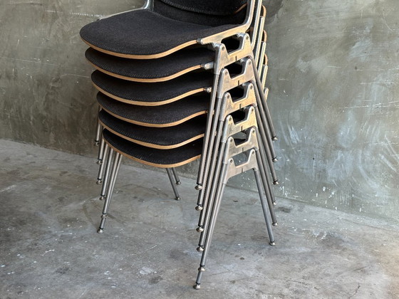 Image 1 of Castelli DSC 106 stoelen (Giancarlo Piretti) refurbished