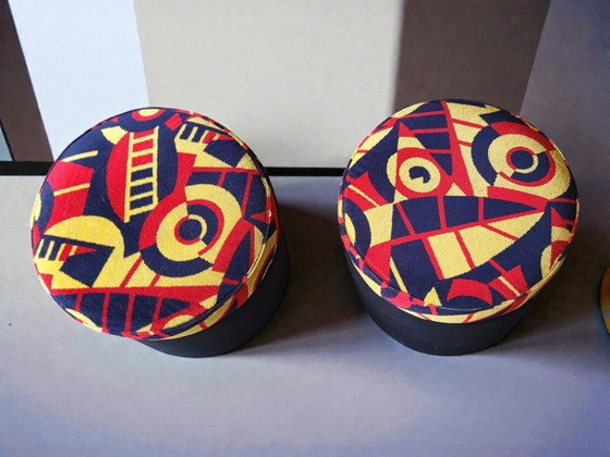 Image 1 of Art Deco poef