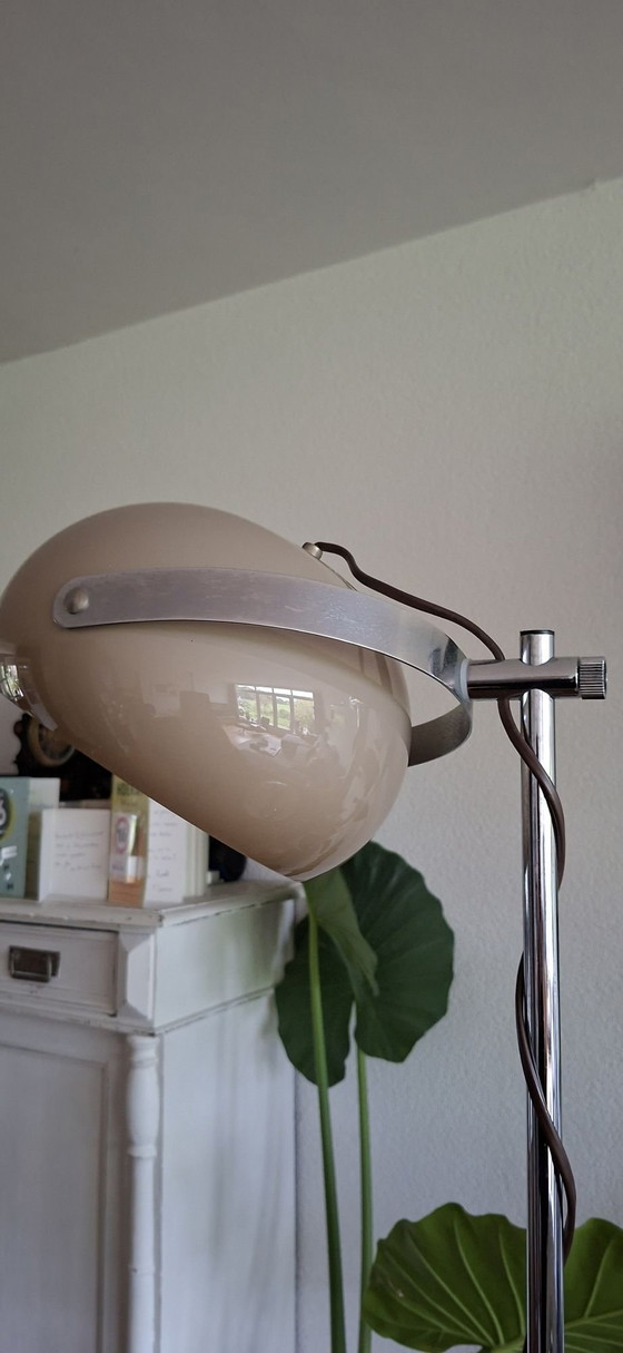 Lampada da terra Vintage Dijkstra | Space Age 'Mushroom' | Anni '70, Lampade da terra, Metallo, Plastica (foto 7 di 14)