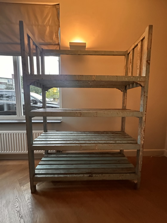 Image 1 of Stellingkast / étagère avec vintage uitstraling 