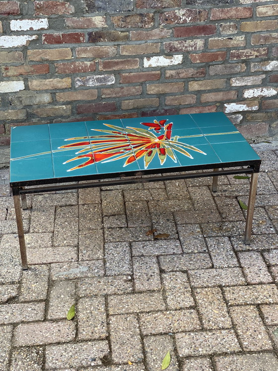 Image 1 of Vintage keramische salontafel uit 1960