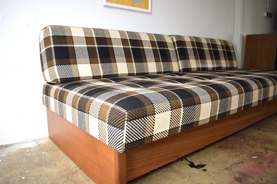 Image 1 of Mid Century Danish Daybed Vintage Canapé Lit de jour
